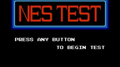 Nintendo World Class Service - Control Deck Test Cartridge (USA)