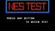 Nintendo World Class Service - Control Deck Test Cartridge (USA)